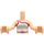 LEGO Carne claro Friends Torso, con Strap Parte superior y Scales Patrón (92456)