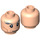 LEGO Chair légère Gandalf the Grey avec Chapeau et Casquette avec Longue Cheek Lines Minifigure Diriger (Goujon solide encastré) (3626 / 23097)