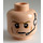 LEGO Leichtes Fleisch General Airen Cracken Minifigure Kopf (Einbau-Vollbolzen) (3626 / 17901)