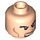 LEGO Light Flesh General Zod Head (Recessed Solid Stud) (3626 / 14253)