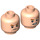 LEGO Leichtes Fleisch Gunnar Eversol Minifigure Kopf (Einbau-Vollbolzen) (3626 / 38356)