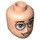 LEGO Light Flesh Gunnar Male Minidoll Head (28649 / 103423)