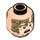 LEGO Light Flesh Han Solo Mudtrooper Minifigure Head (Recessed Solid Stud) (3626 / 39504)