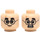 LEGO Leichtes Fleisch Harry Potter Minifigure Kopf (Einbau-Vollbolzen) (3626 / 39341)