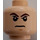 LEGO Lätt Hudfärgad Hawkeye Minifigur Huvud (Infälld solid knopp) (3626 / 20761)