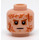 LEGO Light Flesh Head with Scars Front and Back (Recessed Solid Stud) (3626 / 33533)