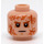 LEGO Leichtes Fleisch Kopf mit Scars Vorderseite und Der Rücken (Einbau-Vollbolzen) (3626 / 33533)