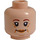 LEGO Light Flesh Helga Hufflepuff Minifigure Head (Recessed Solid Stud) (3626 / 40676)