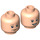LEGO Light Flesh Helga Hufflepuff Minifigure Head (Recessed Solid Stud) (3626 / 40676)