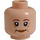 LEGO Licht Vleeskleurig Helga Hufflepuff Minifigure Hoofd (Verzonken Solid Stud) (3626 / 40676)