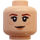 LEGO Light Flesh Hermione Granger Plain Head (Recessed Solid Stud) (3626)