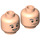 LEGO Light Flesh Horace Slughorn Minifigure Head (Recessed Solid Stud) (3626 / 68544)