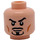 LEGO Light Flesh Iron Man Minifigure Head (Recessed Solid Stud) (3626 / 37756)
