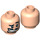 LEGO Leichtes Fleisch Iron-Man mit Classic Style Torso Minifigure Kopf (Einbau-Vollbolzen) (3626 / 29188)