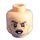 LEGO Light Flesh J. Jonah Jameson Plain Head (Recessed Solid Stud) (3626 / 77251)