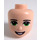 LEGO Leichtes Fleisch Jackson - rot Vest Female Minidoll Kopf (84061 / 92198)