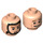 LEGO Leichtes Fleisch Jake Sully (Wheelchair) Minifigure Kopf (Einbau-Vollbolzen) (3626 / 100702)