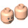 LEGO Leichtes Fleisch Jane Goodall Minifigure Kopf (Einbau-Vollbolzen) (1341 / 3626)