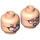 LEGO Light Flesh Janine Melnitz Minifigure Head (Recessed Solid Stud) (3626 / 24788)