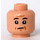 LEGO Light Flesh Jerry Seinfeld Minifigure Head (Recessed Solid Stud) (3626 / 78856)