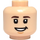 LEGO Light Flesh Jimin Minifigure Head (Recessed Solid Stud) (3626 / 101959)