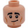 LEGO Světlá tělová Joey Tribbiani Hlava (Zapuštěný pevný cvoček) (3626 / 77730)