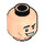 LEGO Leichtes Fleisch Joey Tribbiani Minifigure Kopf (Einbau-Vollbolzen) (3626 / 66381)