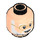 LEGO Light Flesh John Hammond Minifigure Head (Recessed Solid Stud) (3626 / 53302)