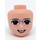 LEGO Carne chiaro Julian Minidoll Testa (75495 / 92198)