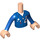 LEGO Carne chiaro Julian con Blu Vestito Friends Busto (Boy) (73161 / 92456)