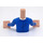 LEGO Licht vleeskleurig Julian met Blauw Kleding Friends Torso (Boy) (73161 / 92456)