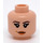 LEGO Licht Vleeskleurig Jyn Erso Minifigure Hoofd (Verzonken Solid Stud) (3626 / 28437)