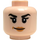LEGO Leichtes Fleisch Kate Bishop Minifigure Kopf (Sicherheitsbolzen) (3274 / 104105)