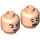 LEGO Leichtes Fleisch Kenji Minifigure Kopf (Einbau-Vollbolzen) (3626 / 80586)