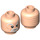 LEGO Light Flesh Ki-Adi Mundi Minifigure Head (Recessed Solid Stud) (3626 / 37821)