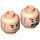 LEGO Light Flesh Kili Head (Recessed Solid Stud) (3626 / 12673)