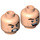 LEGO Licht Vleeskleurig Kite Man Minifigure Hoofd (Verzonken Solid Stud) (3626 / 29806)