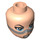 LEGO Light Flesh Lashina Female Minidoll Head (29479 / 92198)