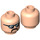 LEGO Light Flesh Lawrence the Boombox Goon Minifigure Head (Recessed Solid Stud) (3626 / 68217)