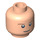 LEGO Light Flesh Luke Skywalker Head (Recessed Solid Stud) (10263 / 88820)
