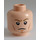 LEGO Light Flesh Luke Skywalker Minifigure Head (Recessed Solid Stud) (3626 / 17254)