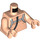 LEGO Light Flesh Luke Skywalker with Bacta Tank Outfit Torso (973 / 76382)