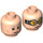 LEGO Leichtes Fleisch Madam Hooch Minifigure Kopf (Einbau-Vollbolzen) (3626 / 79181)