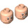 LEGO Light Flesh Magneto Minifigure Head (Safety Stud) (3274 / 106683)