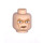 LEGO Light Flesh Mandalorian Head (Recessed Solid Stud) (3626 / 94151)
