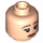 LEGO Light Flesh Mermaid Syrena Head (Recessed Solid Stud) (3626 / 97409)