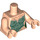 LEGO Leichtes Fleisch Mermaid Torso (973 / 76382)