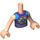 LEGO Helles Fleisch Mia Friends Torso (35862 / 59637)