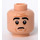 LEGO Light Flesh Michael Scott Minifigure Head (Recessed Solid Stud) (3626 / 100195)