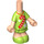 LEGO Licht vleeskleurig Micro Body met Layered Rok met Candy Cane (79474)